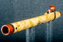 Yellow Cedar Burl Native American Flute, Minor, Low F-4, #Q2A (5)